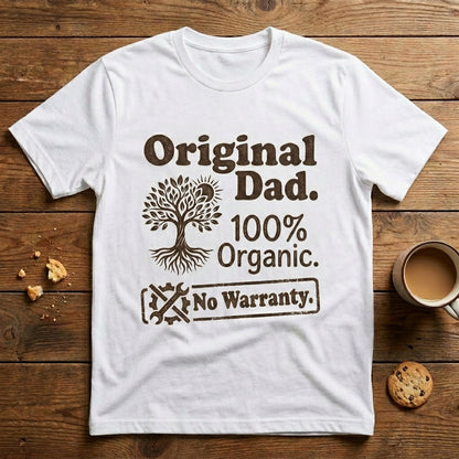 Original Dad. 100% Organic. No Warranty
