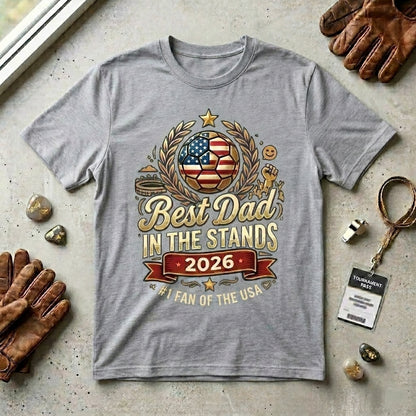 Best Dad In The Stand | USA T-shirt