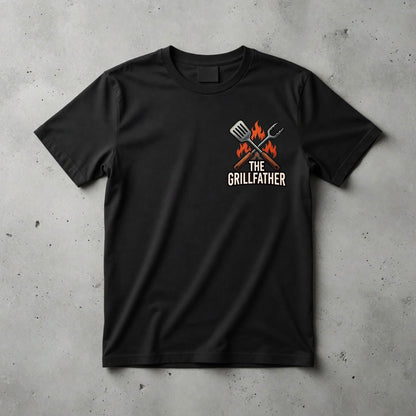 The Grillfather King off The Coals Short Sleeve Crusher Tee