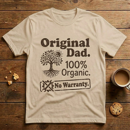 Original Dad. 100% Organic. No Warranty
