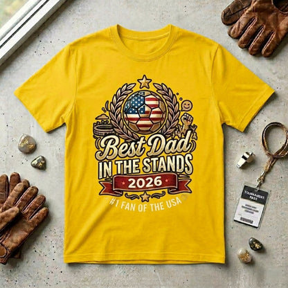 Best Dad In The Stand | USA T-shirt